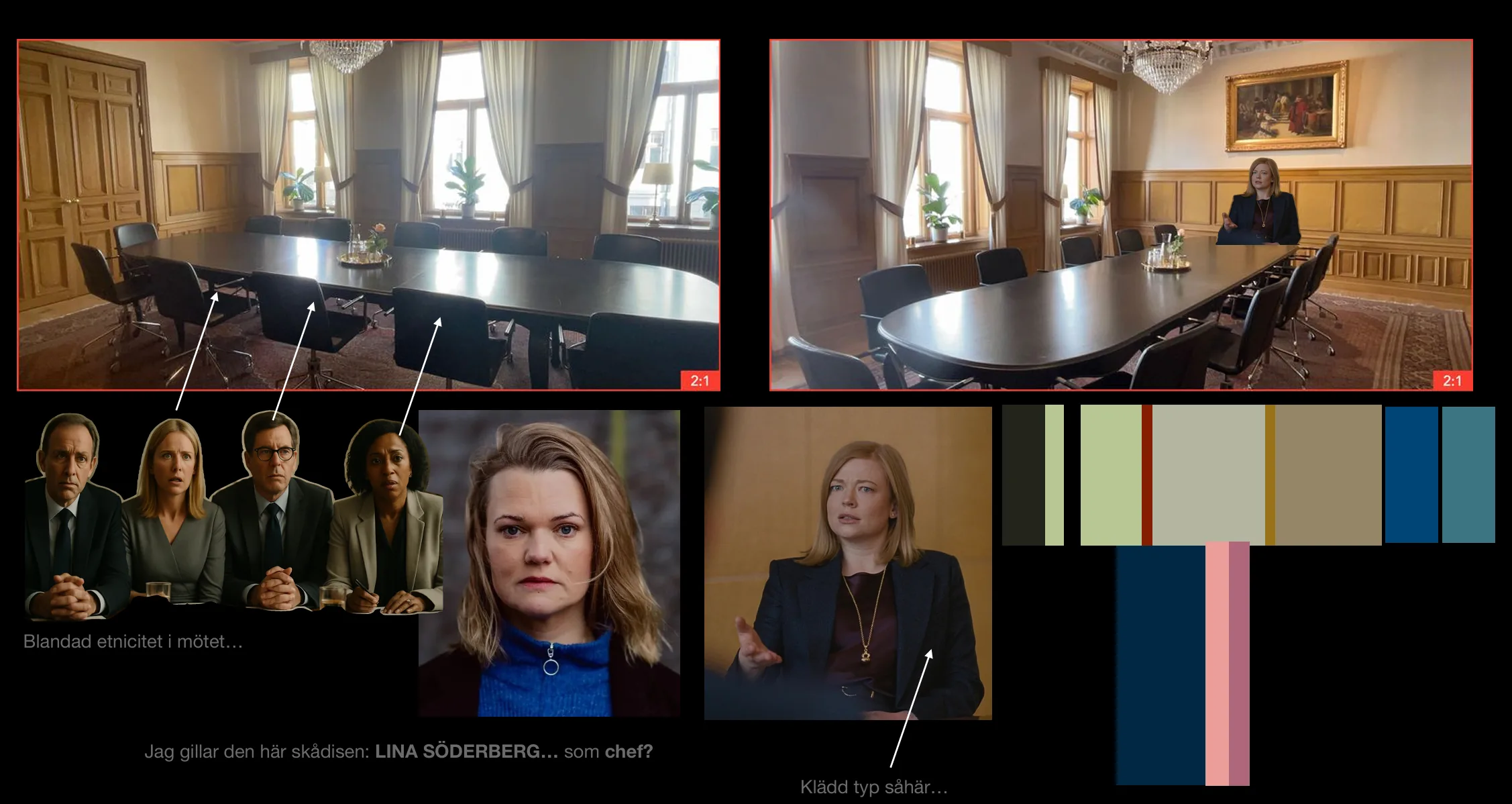 Mood board reference